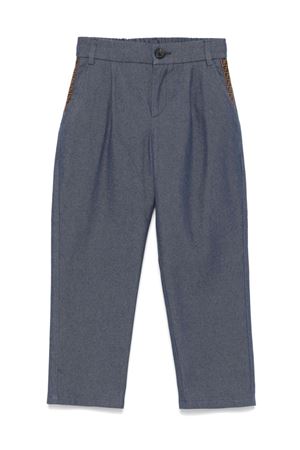 Pantaloni con motivo FF FENDI KIDS | JMF497AS61F0QG0